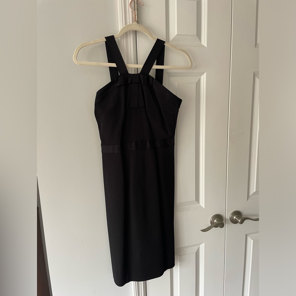 Draper James Black Cocktail Dress Sz 0 NWOT